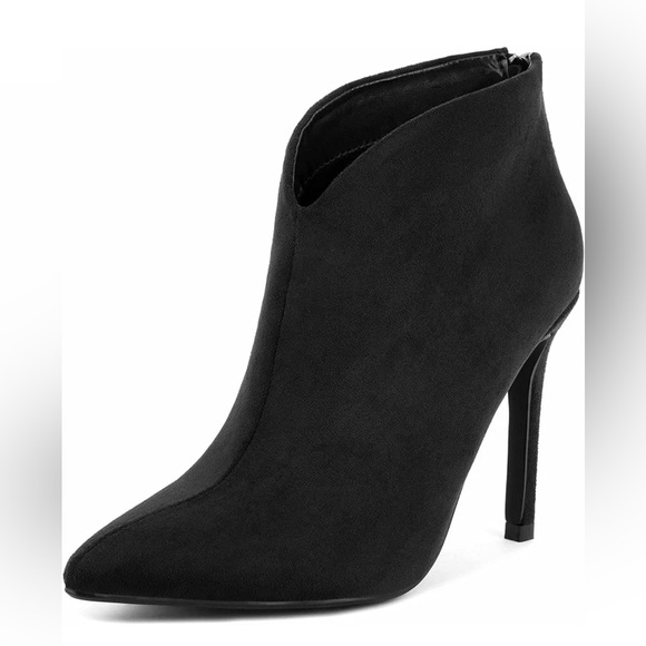 greatonu Shoes - New Greatonu Women's High Heel Boots Sexy Stiletto V Shape Ankle Booties